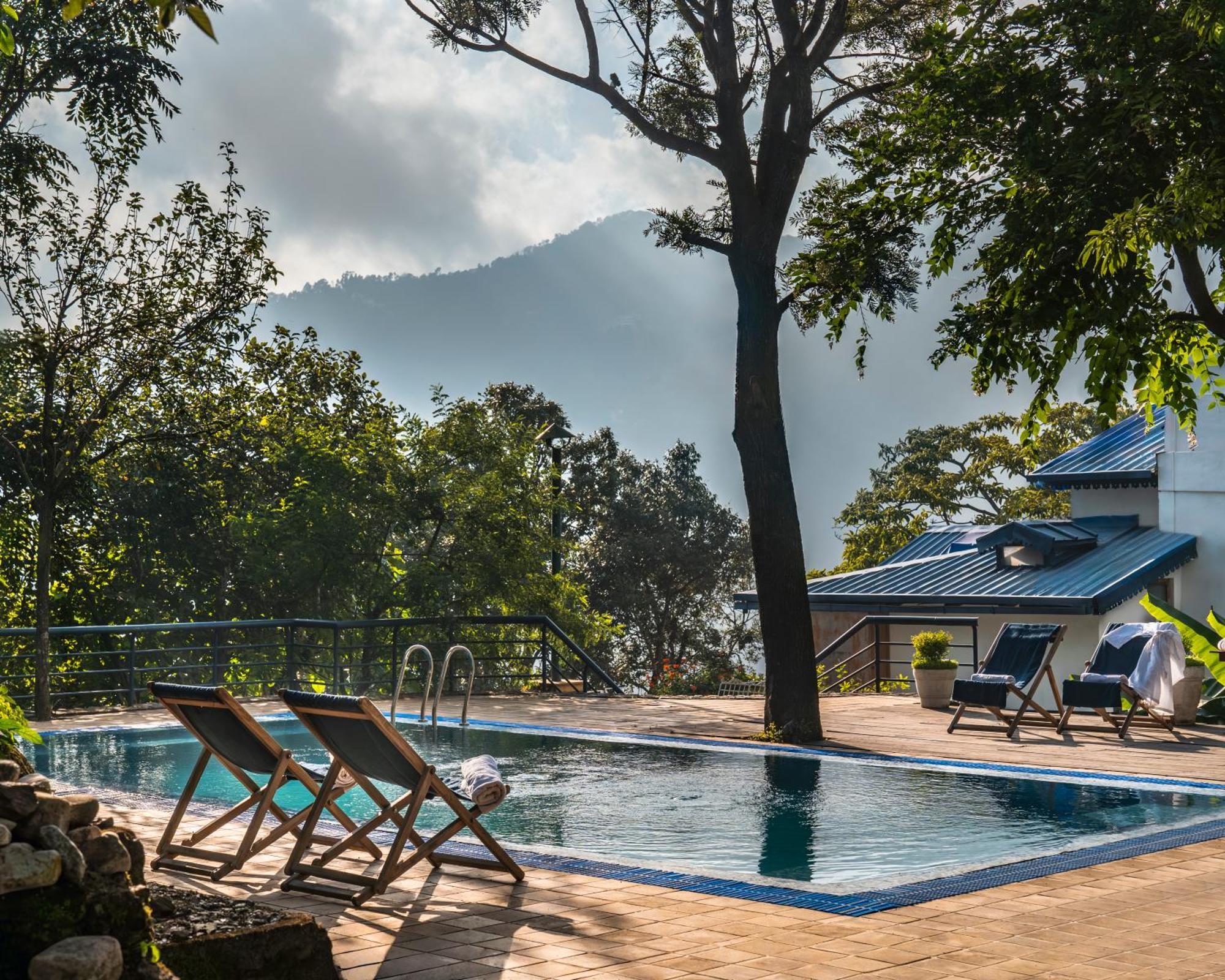 Blue Book At Gethia, Nainital Hotel Eksteriør billede